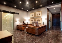 renovation office reception area design